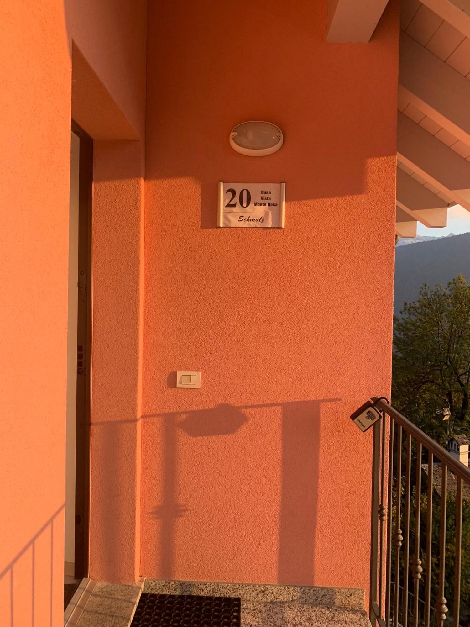 Casa Vista Monte Rosa Daire Toceno Dış mekan fotoğraf